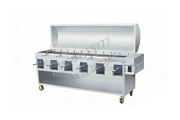 木炭/燃气无烟烤羊腿炉