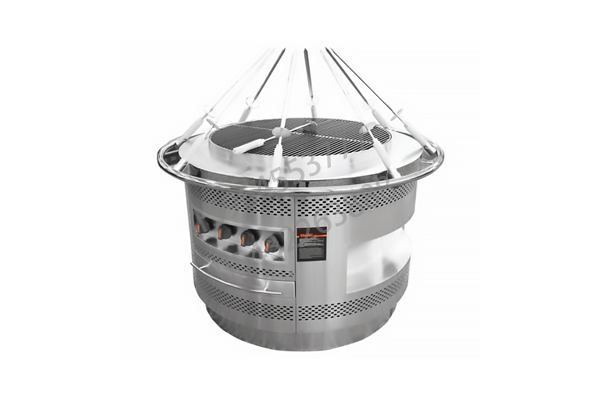 燃气圆形全烧烤炉